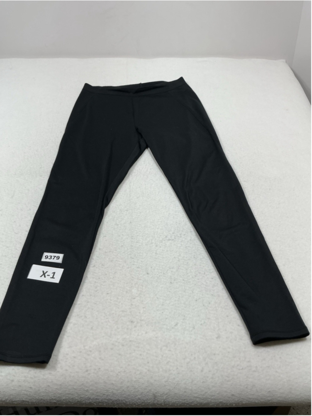 Womans Excellent Cuddl Duds Climate Right Pullon Leggings Medium Black